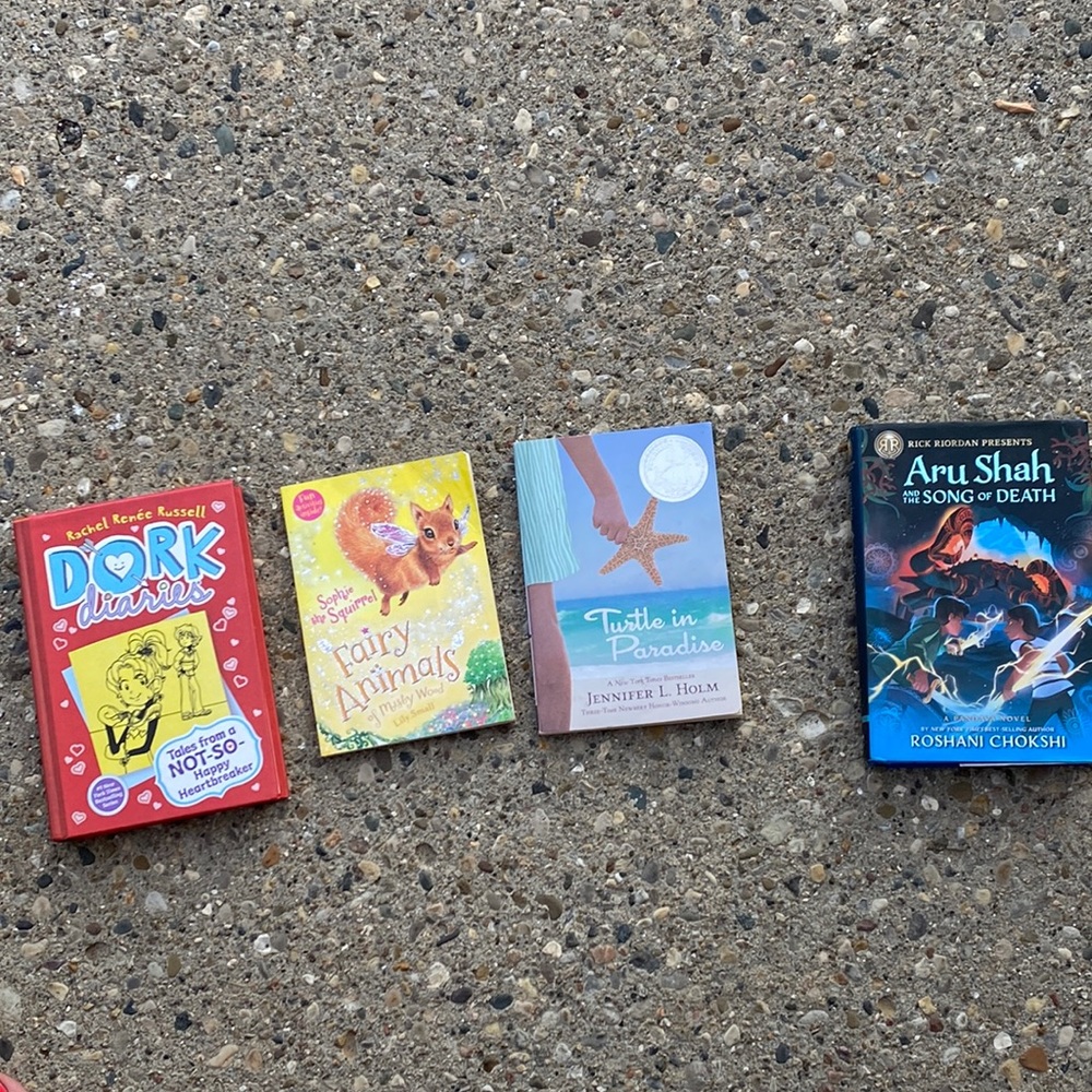 4 WONDRFUL (some drama and maybe sad and maybe cussing) BOOKS!